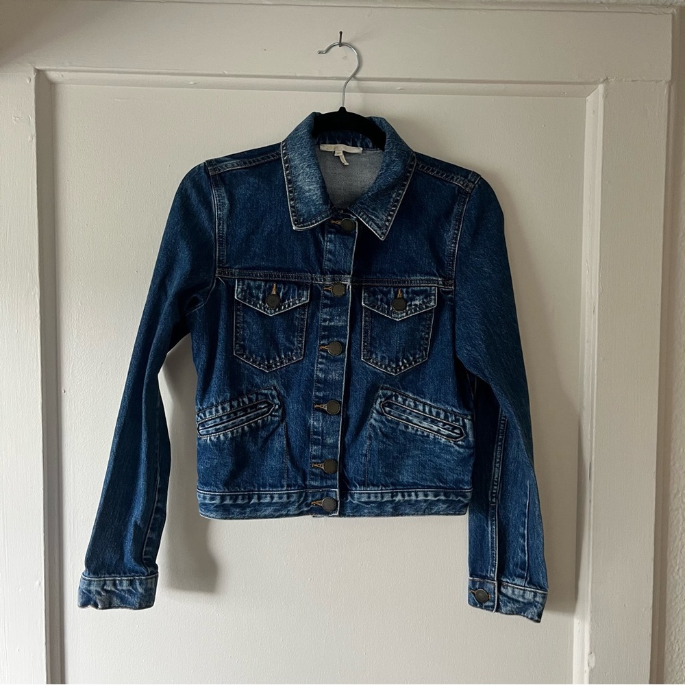 Maje Viva Denim Jacket